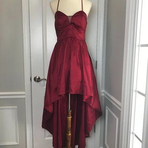 B. Smart High Low Prom Homecoming Dress Jrs Sz 11